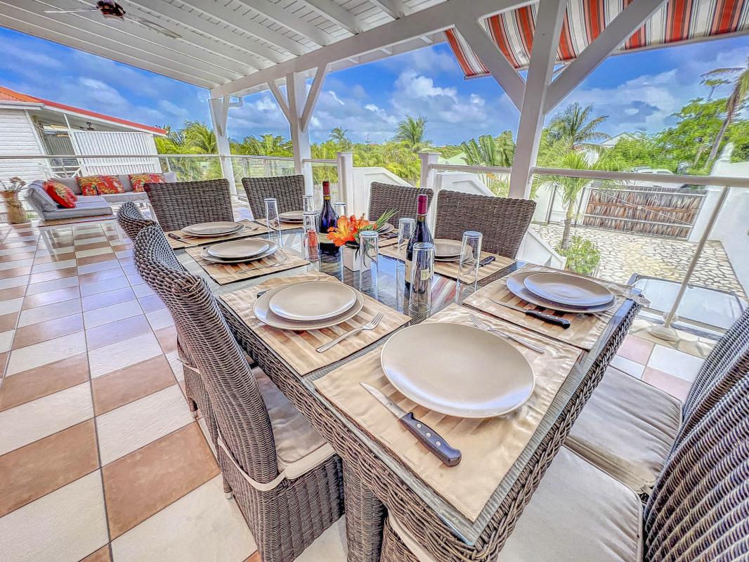 A louer villa Orientale Saint Martin-terrasse-6
